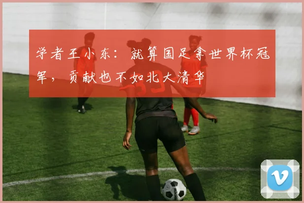 学者王小东：就算国足拿世界杯冠军，贡献也不如北大清华